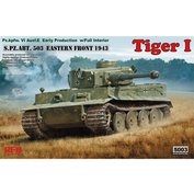 Rye-Field models 1:35 Tiger I Pz.Kpfw.IV Ausf.E S.PZ.ABT. 503 Eastern Front 1943 Early Production w/Full Interior