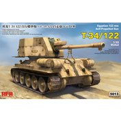 Rye-Field models 1:35 T-34/122 Egyptian 122mm Self-Propelled Gun