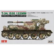 Rye-Field models 1:35 T-34/D-30 122mm Syrian self-propelled howitzer