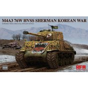Rye-Field models 1:35 M4A3 76W HVSS Sherman Korean War