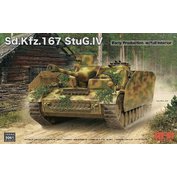 Rye-Field models 1:35 Sd.Kfz.167 StuG.IV Early Production w/full interior & workable track links