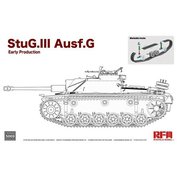 Rye-Field models 1:35 StuG.III Ausf.G Early Production w/workable track links