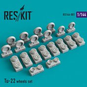 1:144 Tu-22 wheels set /MIK