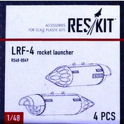 1:48 LRF-4 rocket launcher (4 pcs.)