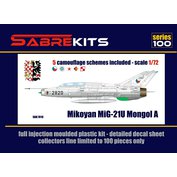 Sabre Kits 1:72 Mikoyan Mig-21U Mongol A