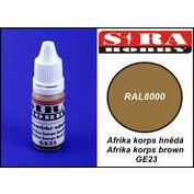 Sira Hobby Afrika korps hnědá RAL8000 (Afrika korps brown) 12ml