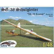 SPIN model 1:48 SG-38 Schulgleiter "ŠK-38 Komár"