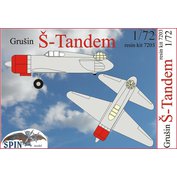 SPIN model 1:72 Grušin Š-Tandem