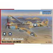 1:72 P-40F/L Warhawk ‘Desert Hawks with Merlin’