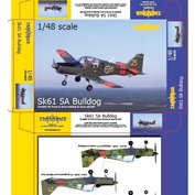 Tarangus 1:48 Sk.61 SA Bulldog (Swedish AF)