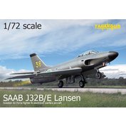 Tarangus 1:72 SAAB J32B/E Lansen (3x camo)