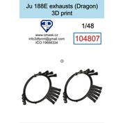 1:48 Ju 188E exhaust