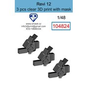 1:48 Revi 12 clear (3 pcs)
