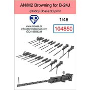 1:48 AN/M2 Browning for B-24J 3D print