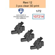 1:72 Revi 12 clear (3 pcs)