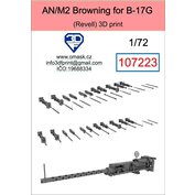 1:72 AN/M2 Browning for B-17G 3D print