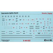 1:48 Supermarine Spitfire Mk.XIV Stencils