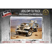 Thunder Model 1:35 LRDG CMP F30 Truck with 37mm MK.I Bofors Gun