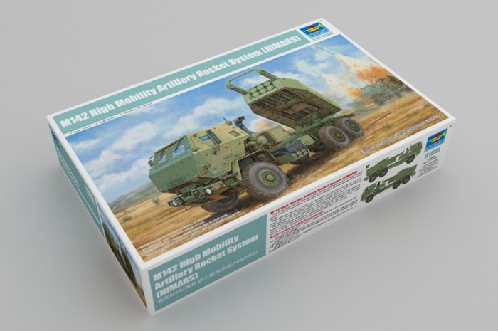 Trumpeter 1/35 M142 HIMARS – High Mobility Artillery Rocket System Plastic Model Kit, 01041