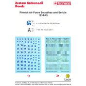 1:72 Finnish Air Force Swastikas and Serials 1934-45