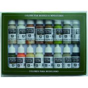 Vallejo 70141 Earth Tones (16 barev)