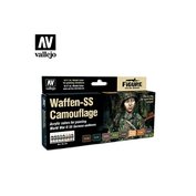 Vallejo 70180 Waffen SS Camouflage by Jaume Ortiz (8 barev)