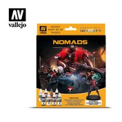 Vallejo 70233 Infinity Nomads Exclusive Miniature Paint Set (figurka+barvy)