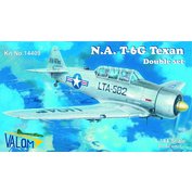 Valom 1:144 N.A. T-6G Texan (double set) - stříbrné kamufláže