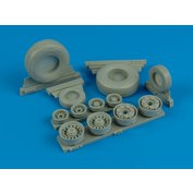 1:32 F-14A Tomcat weighted wheels /TAM