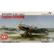 Wingsy Kits 1:48 Messerschmitt Bf 109 E-1 & E-3 Legion Condor
