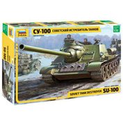 Zvezda 1:35 Soviet S.P.Gun SU-100