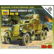 Zvezda 1:100 Soviet Armored Car BA-10