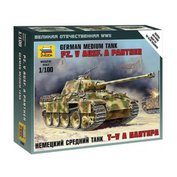 Zvezda 1:100 Pz.V Ausf. A Panther