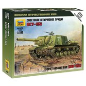Zvezda 1:100 Soviet assault gun ISU-152