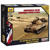 Zvezda 1:100 155mm Self-Propelled Howitzer M-109 A2
